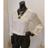 Eenvoudige lichte beige blouse